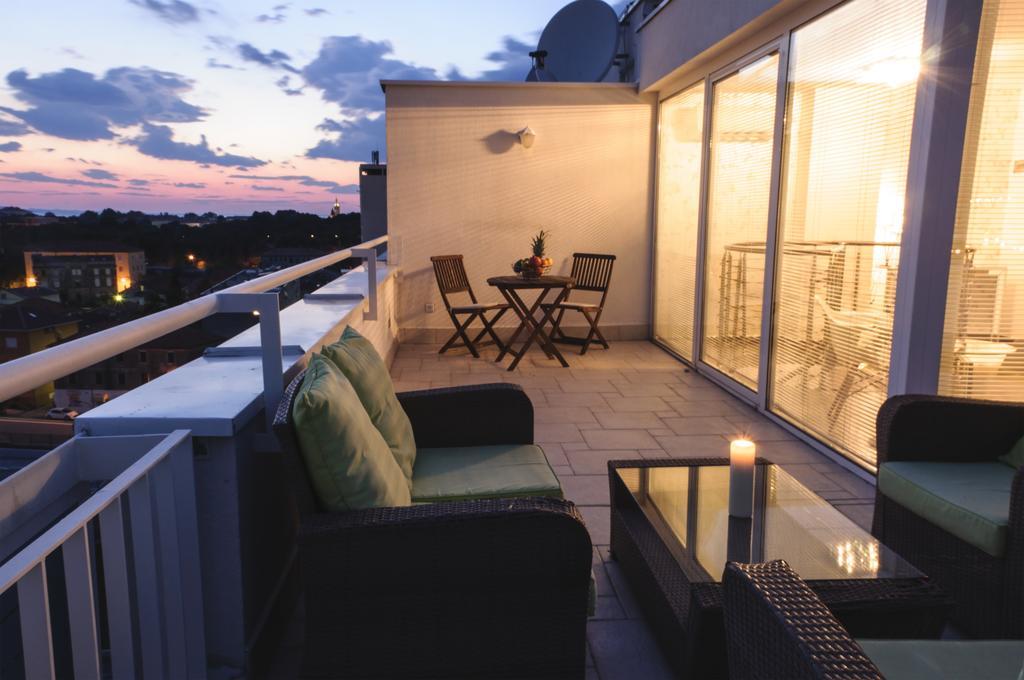 Sunset Penthouse Apartment With Jacuzzi And Seaview Zadar Extérieur photo
