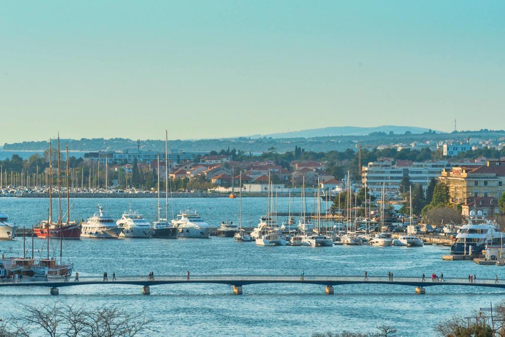 Sunset Penthouse Apartment With Jacuzzi And Seaview Zadar Extérieur photo